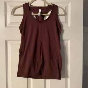 Athleta burgundy work out tank. Never worn.